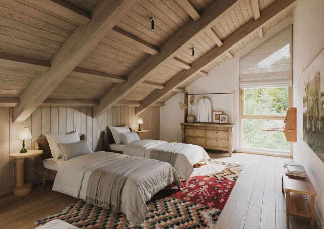 mazurskie domy na wynajem na Wzgórzach Dylewskich