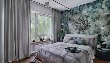 Ściana za łóżkiem - jak ją zaaranżować?