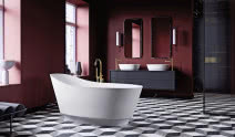 Neoklasycystyczne formy wanien i umywalek OMNIRES NEO M+