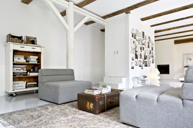 Kanapy modułowe w salonie