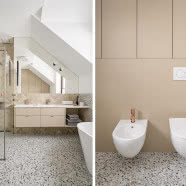 Czy styl modern farmhouse można łączyć z glamour? To wnętrze udowadnia, że tak!