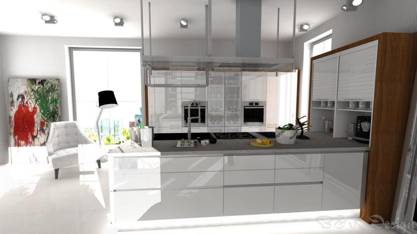 Kuchnię Cristallo można oglądać w salonie w...