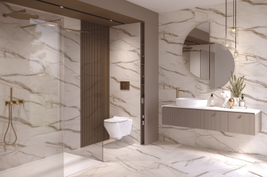 Gres szkliwiony - jak wykorzystać płytki z połyskiem?