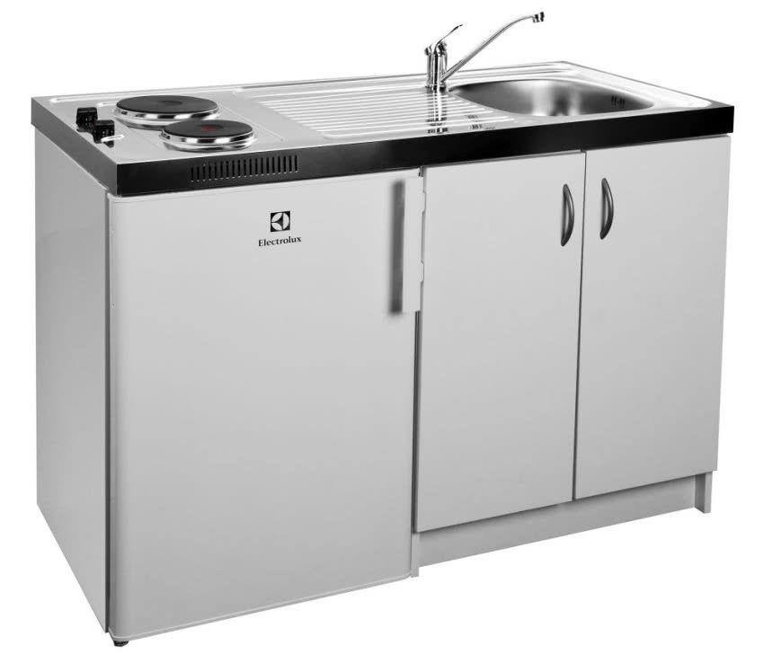 Minikuchnia ma szerokość 120 cm