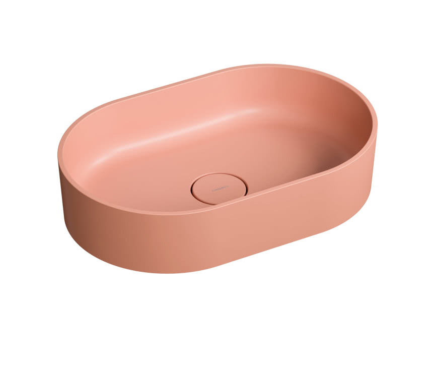 Umywalka nablatowa OVO M+, coral
