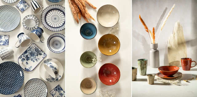 ceramika - filiżanki, talerze, miski, kubki, wazony