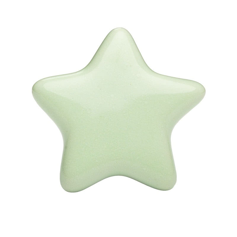 Gałka do mebli rozgwiazda, miętowa, REGAŁKA, 20 zł