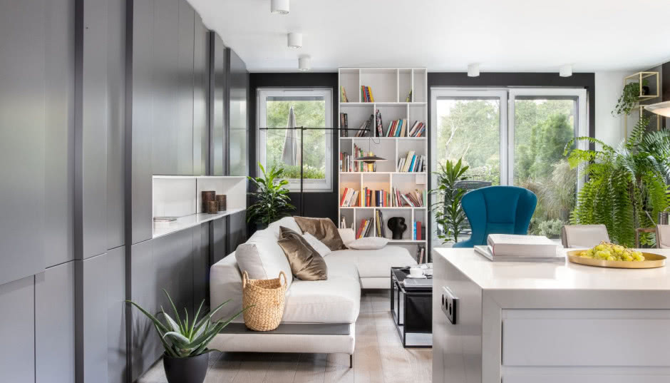 Krakowskie mieszkanie z widokiem na park