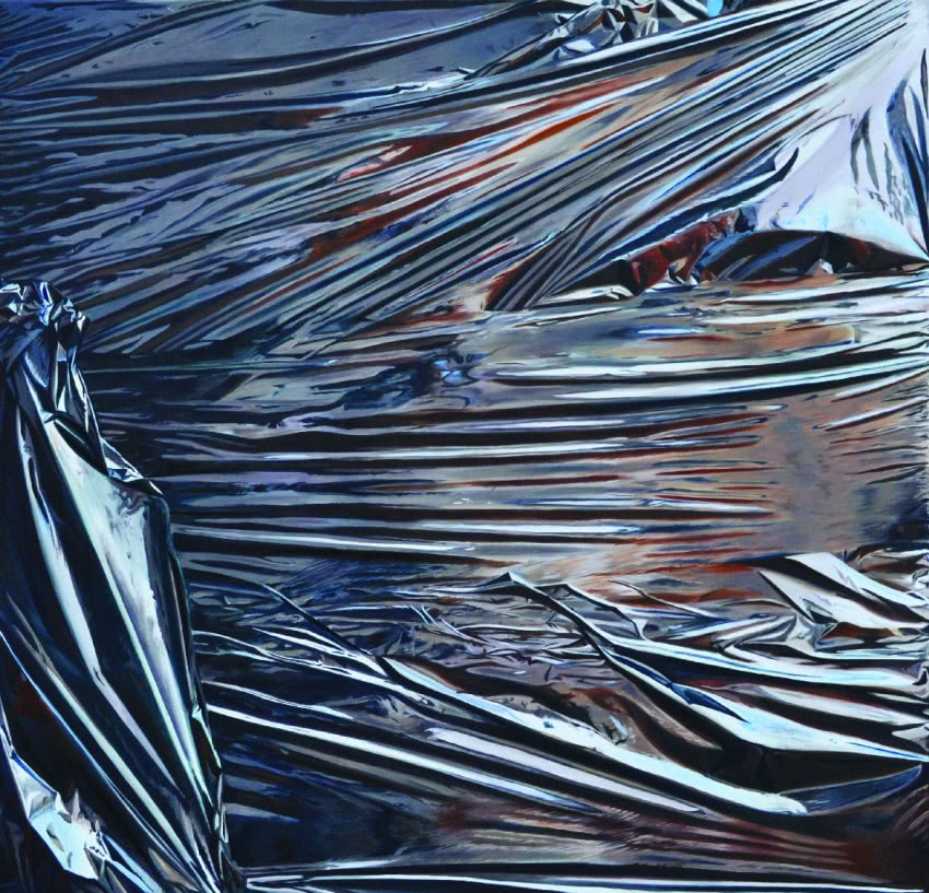 Martyna Borowiecka, "Stretch", 2013, olej,...