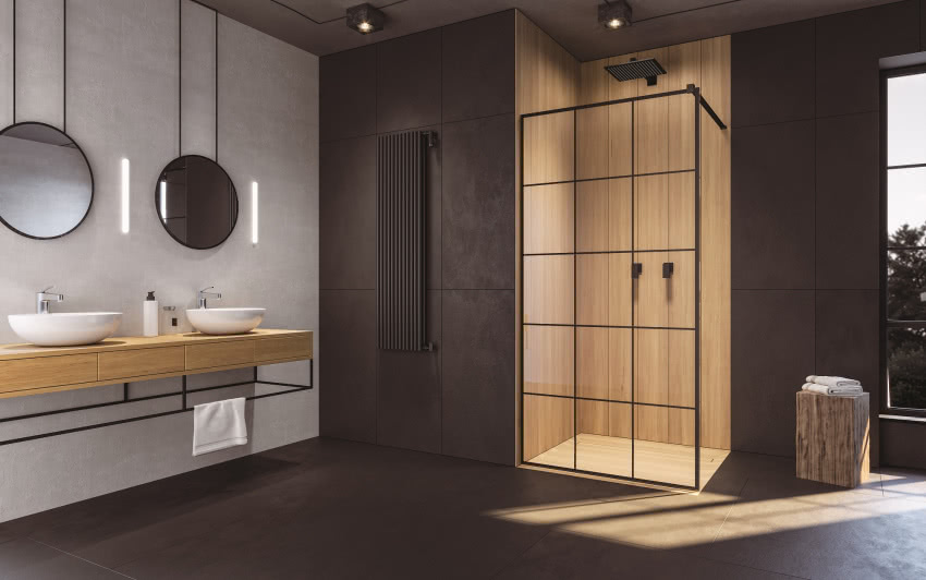 Kabiny z serii Modo New
Black Factory...