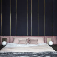 Luksusowy apartament na Wilanowie. Tutaj dominuje róż!