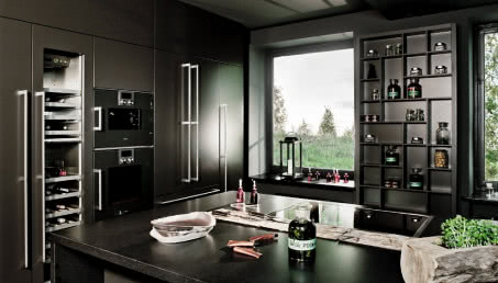 Matowe powierzchnie w kuchni