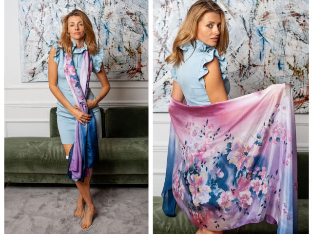 Jedwabne apaszki od Luma Milanówek