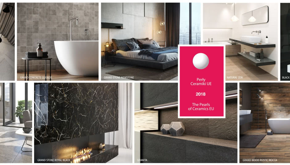 Kolekcje płytek Opoczno uhonorowane Wielką Perłą Ceramiki!