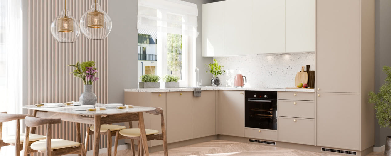 Kuchnie w 2026 - miks stylu i funkcjonalności