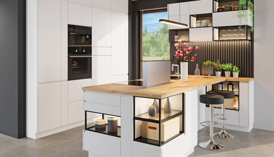 Wyspa kuchenna - estetyczna i funkcjonalna