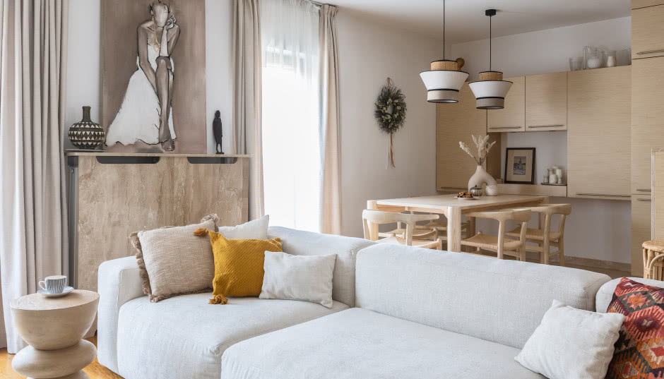 Wnętrza w stylu boho - letnia oaza spokoju