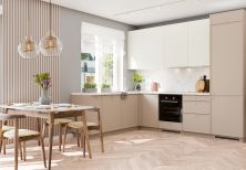 Ziemia, marmur i metal - trio, które odmienia współczesne kuchnie 