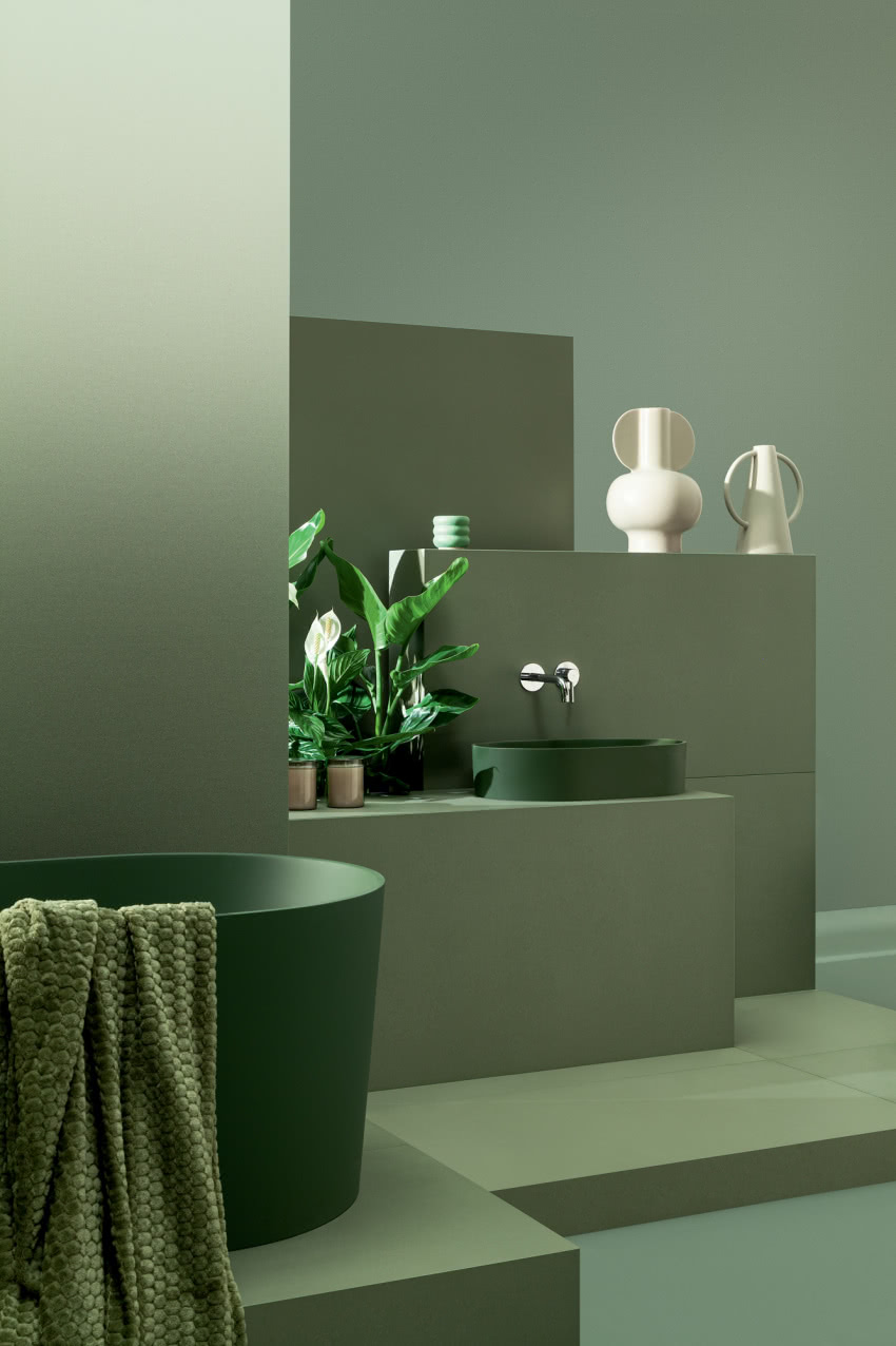 Tubądzin, Cielo e Terra - Verde 