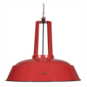 Przemysłowa lampa Workshop Red