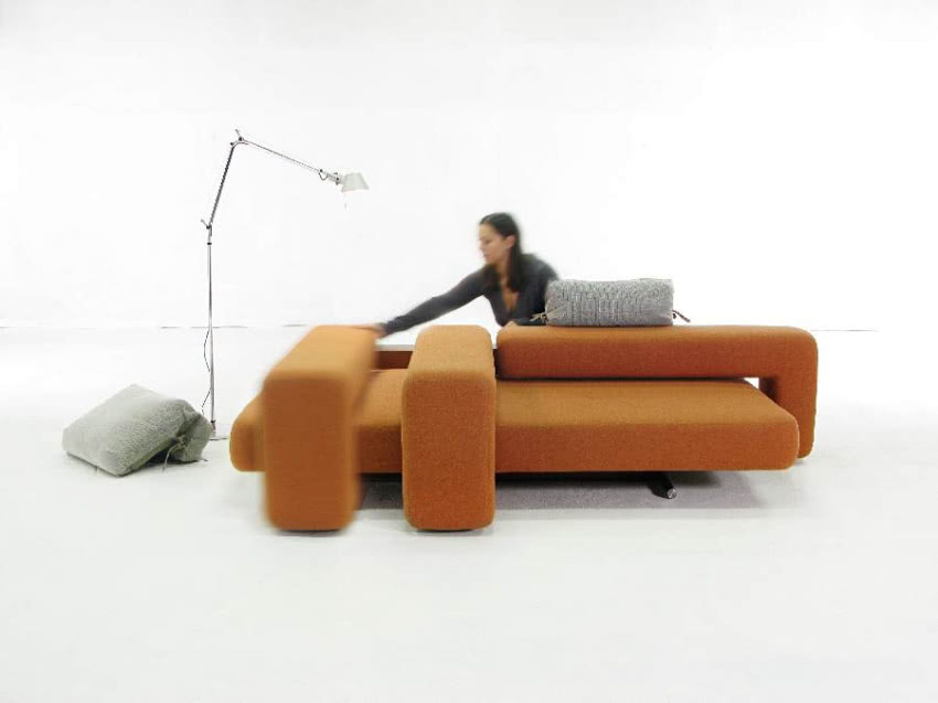 Bibik dla odważnych. Wersja loft to sofa...