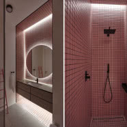 Luksusowy apartament na Wilanowie. Tutaj dominuje róż!