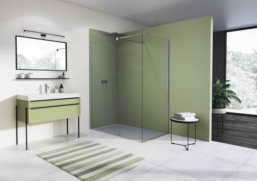 Ścianki prysznicowe wolnostojące EASY STR4P Concept