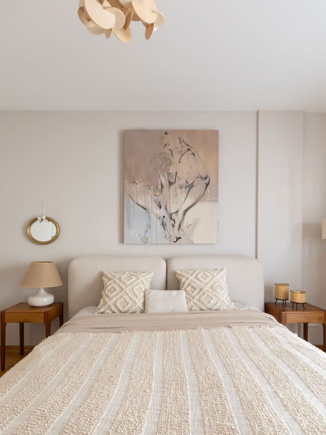 sypialnia w stylu boho