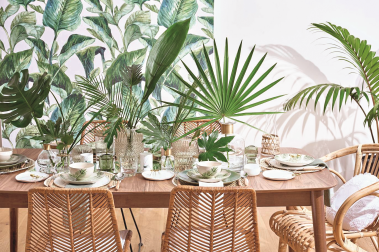 Miejska oaza - aranżacja wnętrza w zieleni