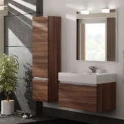 Meble łazienkowe Novella w wykończeniu wenge...