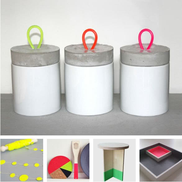 Sygnały świetlne: naczynia z betonowymi...