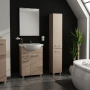 Meble łazienkowe Novella w wykończeniu wenge...