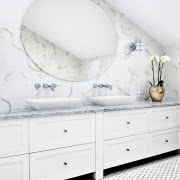 W jodełkę - Wzór paneli laminowanych Dąb Manor...