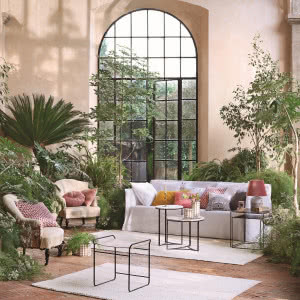 Miejska oaza - aranżacja wnętrza w zieleni