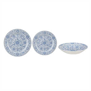 Zestaw naczyń stołowych, 12-częściowy, Churchill China, BONAMI