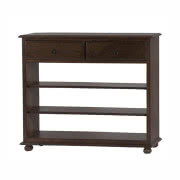 Regał LX - 2340 z drewna Shisham