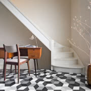 W jodełkę - Wzór paneli laminowanych Dąb Manor...