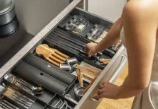 FineLine LiniQ - elegancki wkład z drewna do szuflady