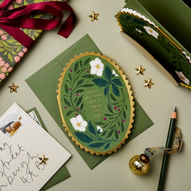 designerska kartka świąteczna