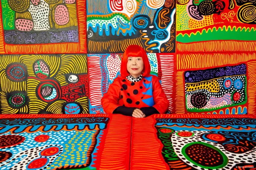 Portret artystki, fot. Yusuke Miyasaki, © Yayoi...