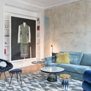 Modernistyczne mieszkanie w luksusowej kamienicy