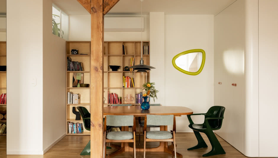 Vintage poddasze w starej kamienicy. Tu mieszka warszawska architektka!