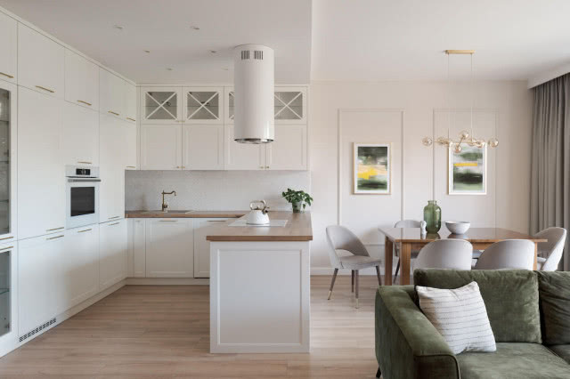 biała kuchnia stylowa