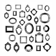 Fototapeta laminowana Frames