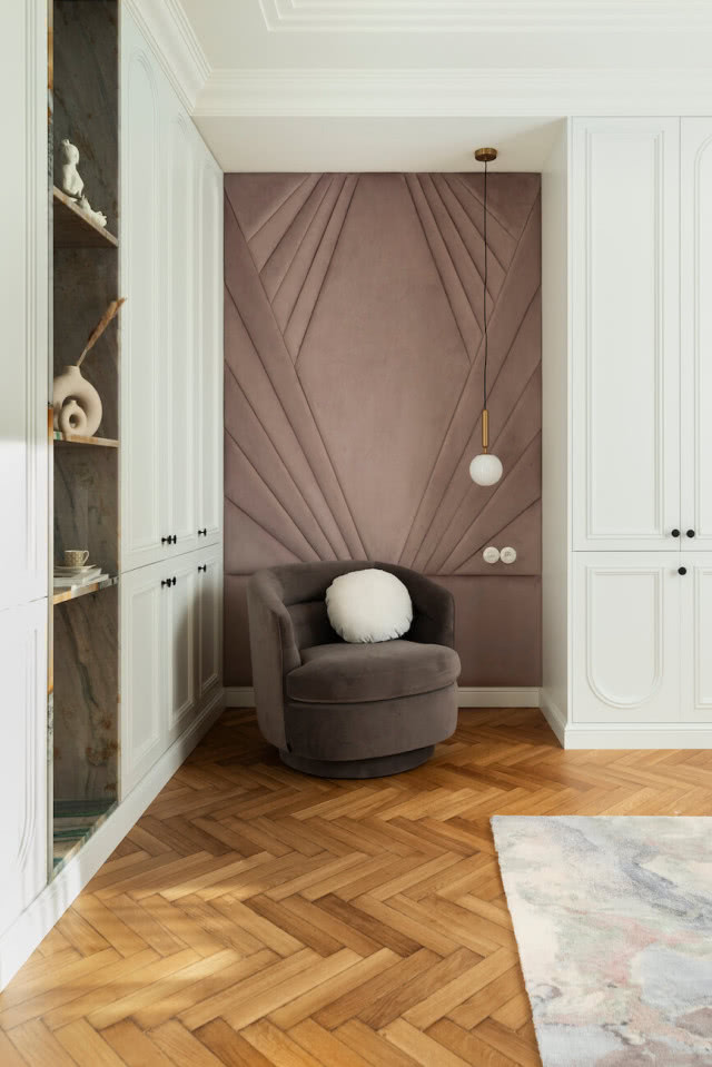 Podłoga drewniana w jodełkę