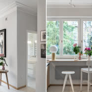 Modernistyczne mieszkanie w luksusowej kamienicy