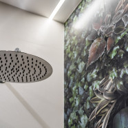 Aranżacja z motywem pawiego pióra