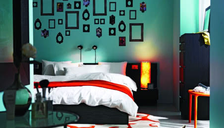 Światło dzienne w sypialni