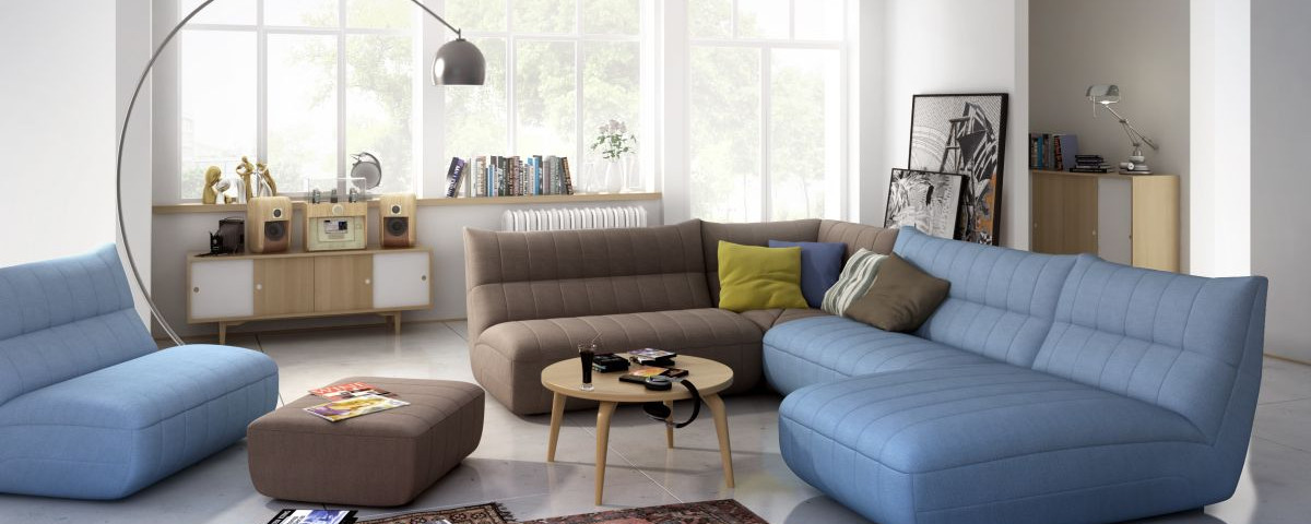 Mirella - sofa modułowa we włoskim stylu