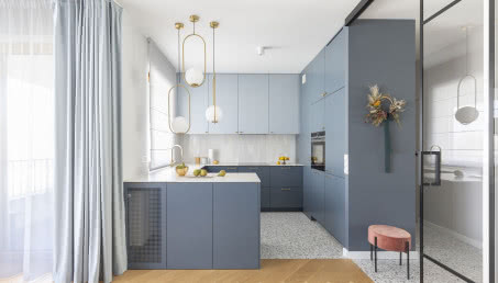 Całkiem nowe retro - mieszkanie na warszawskim Żoliborzu